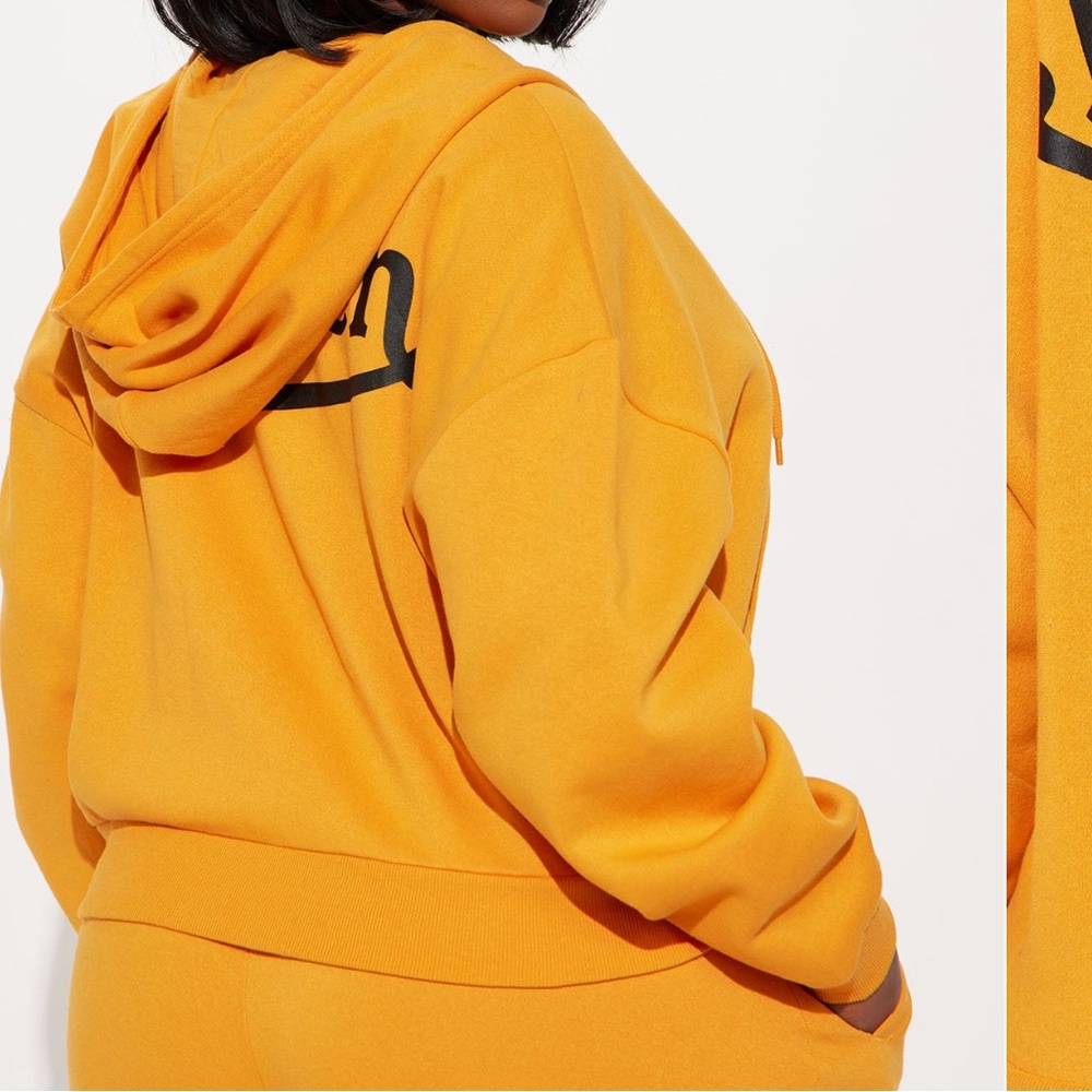 Women's Orange Hoodie